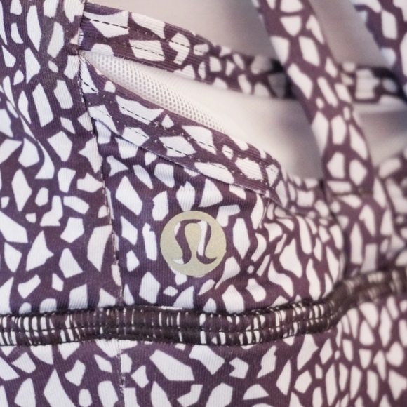 LULULEMON Noveau No Limits Purple Tank w/Sport Bra - Picture 8 of 8